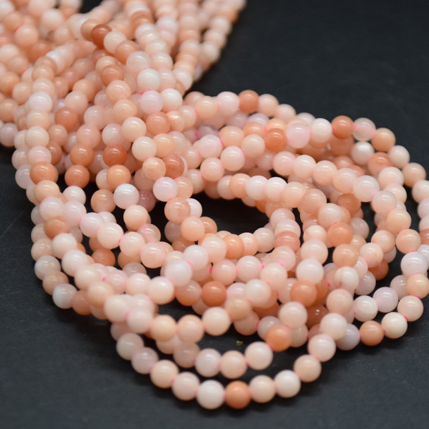 Pink Aventurine Gemstone SMOOTH Round Beads  3mm  15 Strand, for Jewellery making, DIY