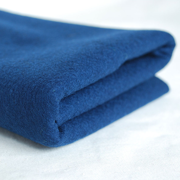 100% Wool Felt Fabric - Approx 1mm Thick - Navy Blue