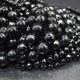 Black Agate Gemstone Beads