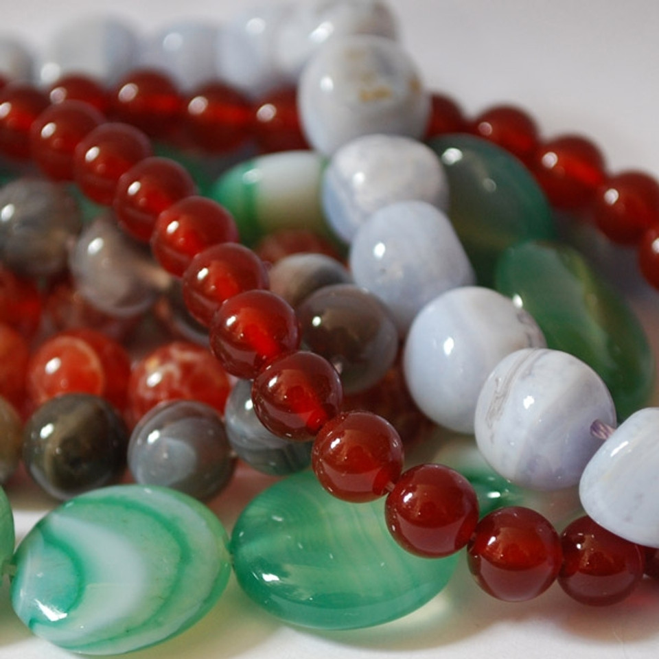 Semi-precious Gemstone Beads - OrientalDirect.co.uk