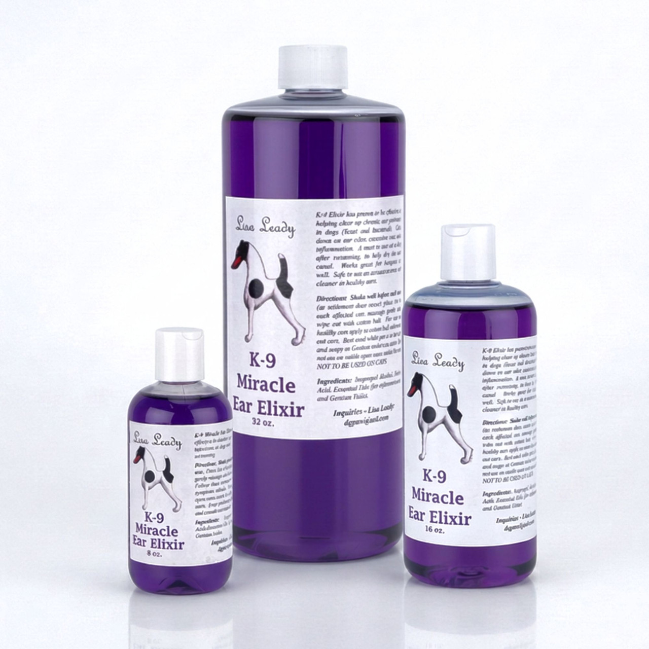 Lisa Leady K-9 Miracle Ear Elixir
