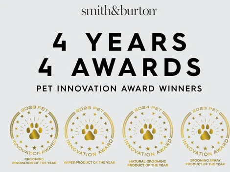 August 6, 2026  -  smith&burton Detoxifying Protein Shampoo Named 2026 Grooming Innovation of the Year  