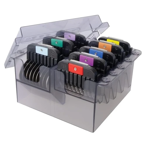 Wahl 8 Piece Stainless Steel Attachment Guide Combs (blue label)