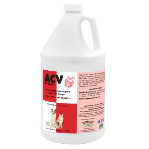 Showseason Apple Cider Vinegar Shampoo Gallon