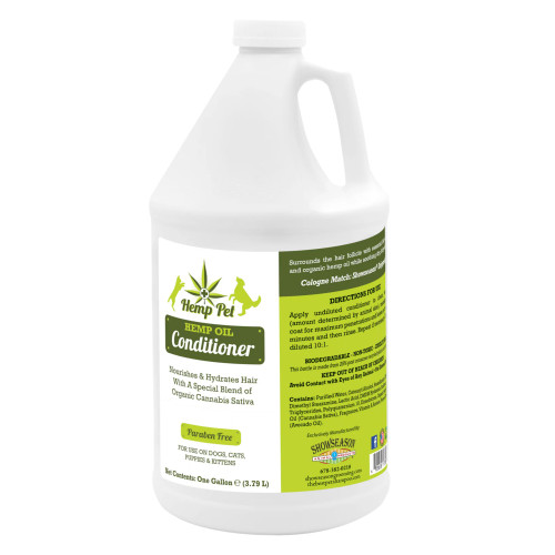 Showseason Hemp Pet Conditioner Gallon