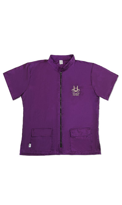 An image of the purple Hydra Unisex Cut Smock