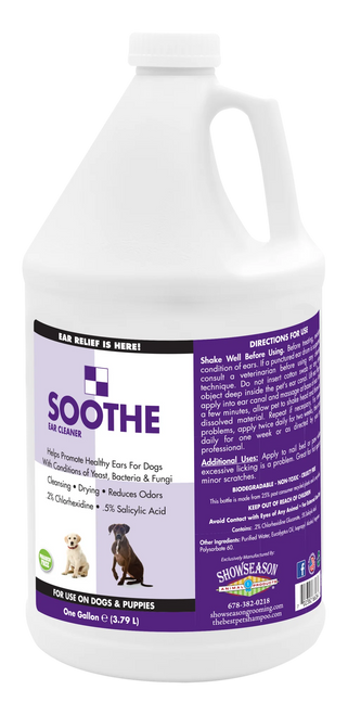 Showseason Soothe Ear Cleaner - Gallon