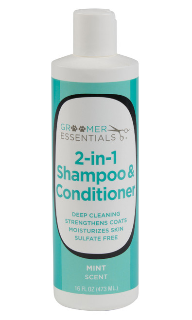 Groomer Essentials 2-in-1 Shampoo & Conditioner 16 oz.