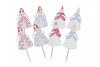 Cupcake Topper - Princess Pkt 8