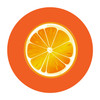 1 Litre - Orange Flavoured Food Colouring