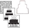 Cookie Cutter with Impression Mat- Wedding