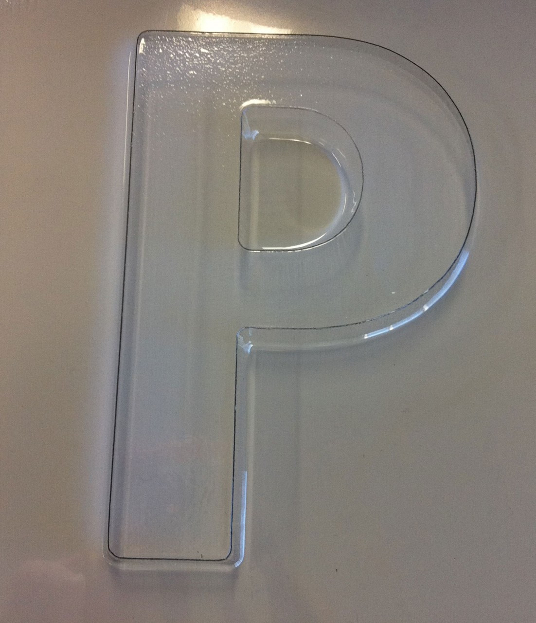 Jumbo Letter Mould P