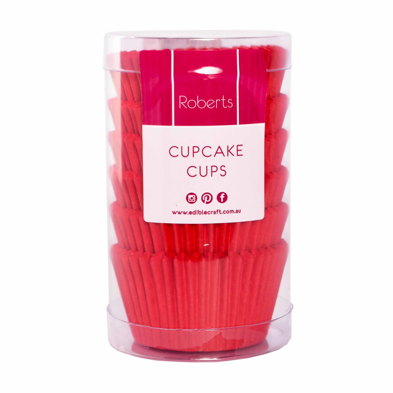 Paper Cupcake Case Red Pkt 100