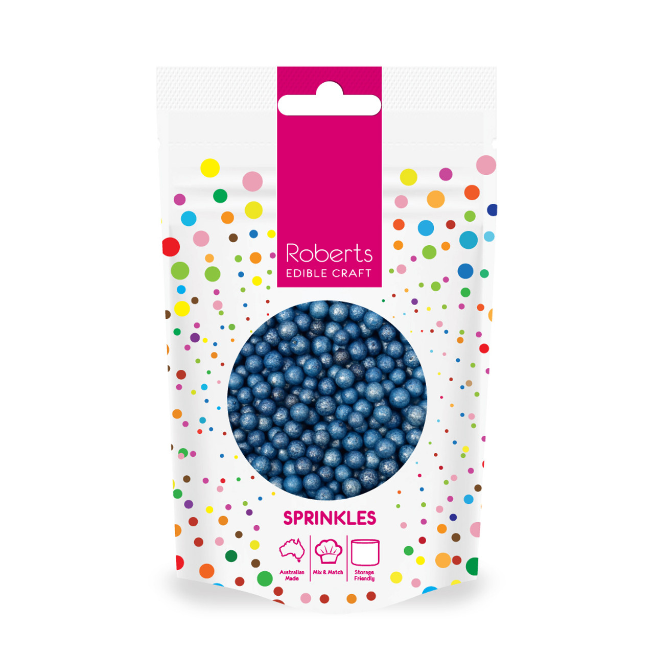 Pearlised Pearls Blue 3.5 mm 50g