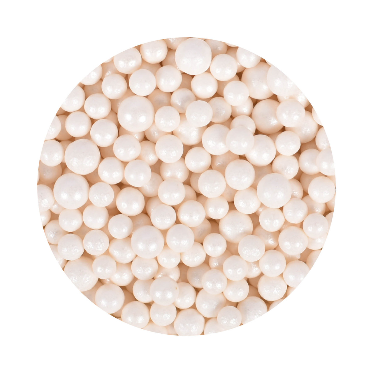 Pearlised Pearls White  5 mm 60g