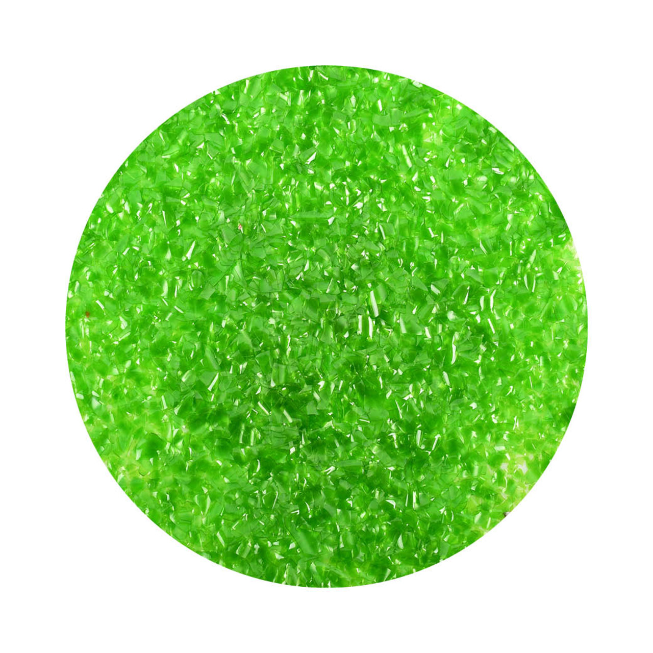 BULK 200g - Edible Crafting Glitter Flakes - Green