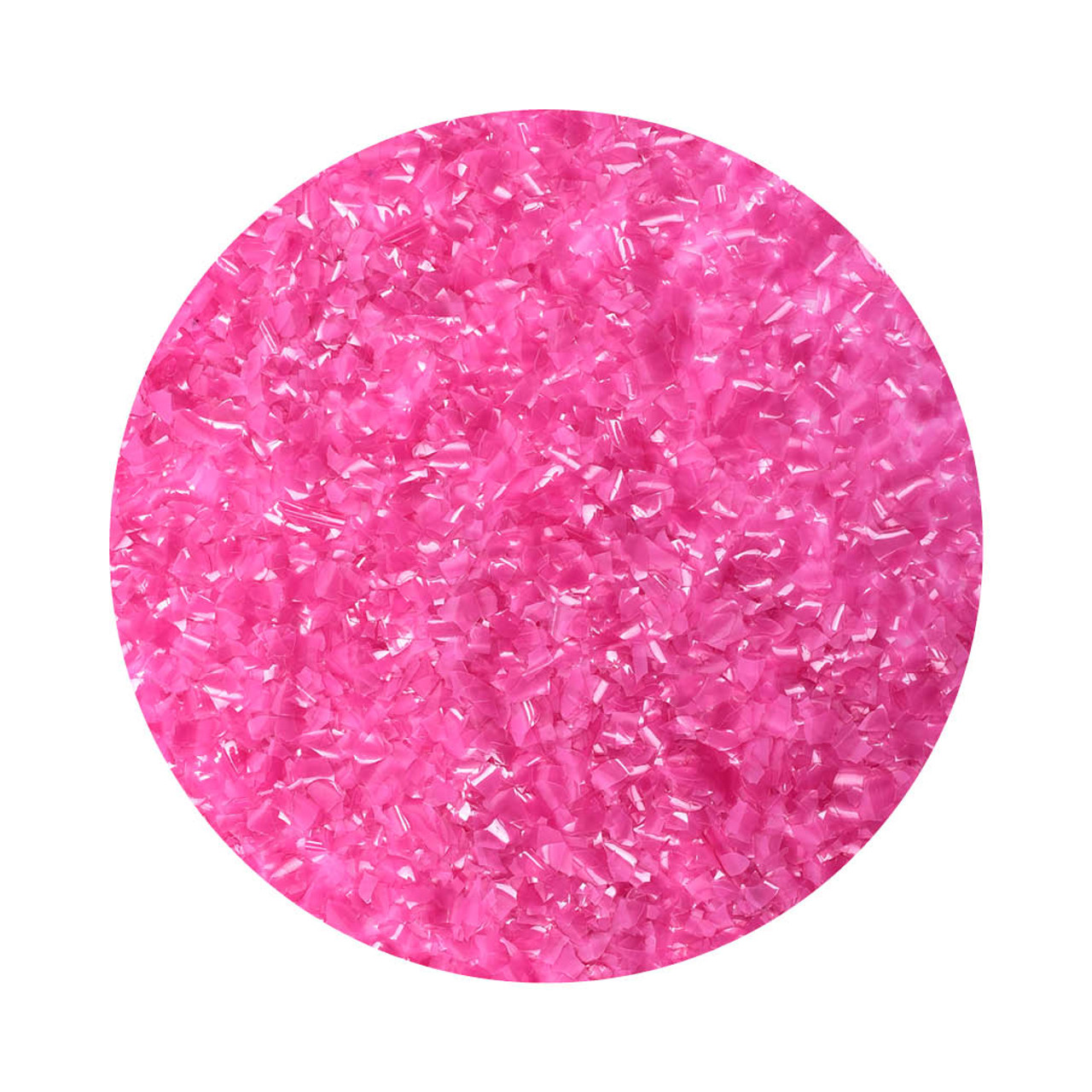 Bulk 200g - Edible Crafting Glitter Flakes - Pink