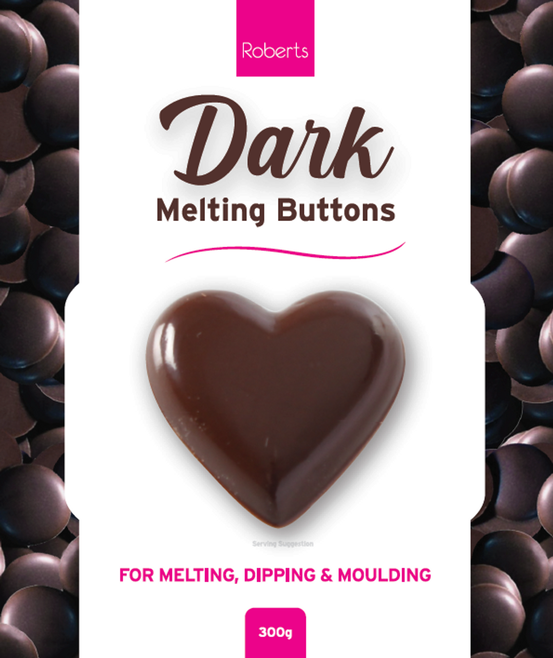 Dark Melting Buttons Bulk 15kg