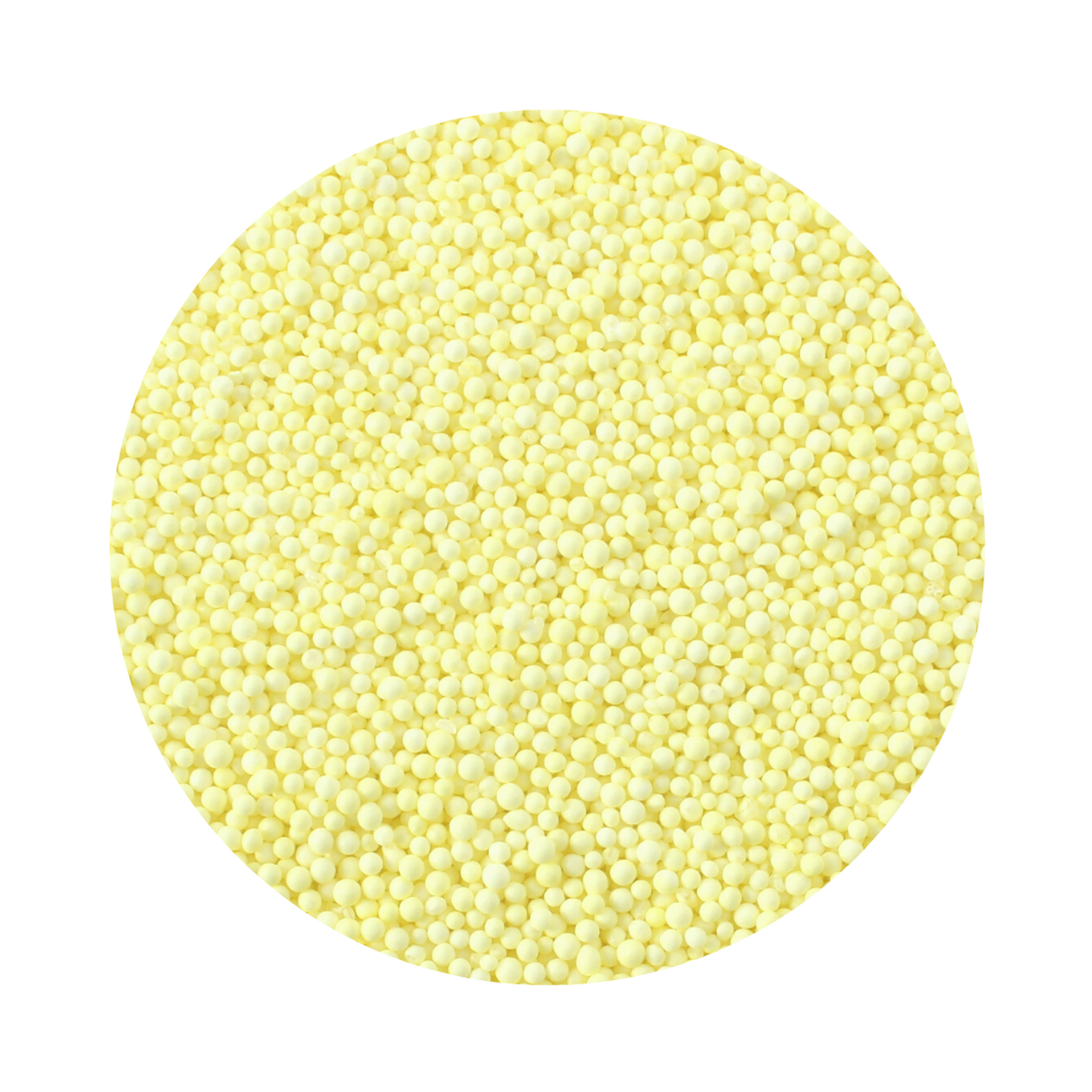 Bulk Non Pareils 1kg Pastel Lemon 