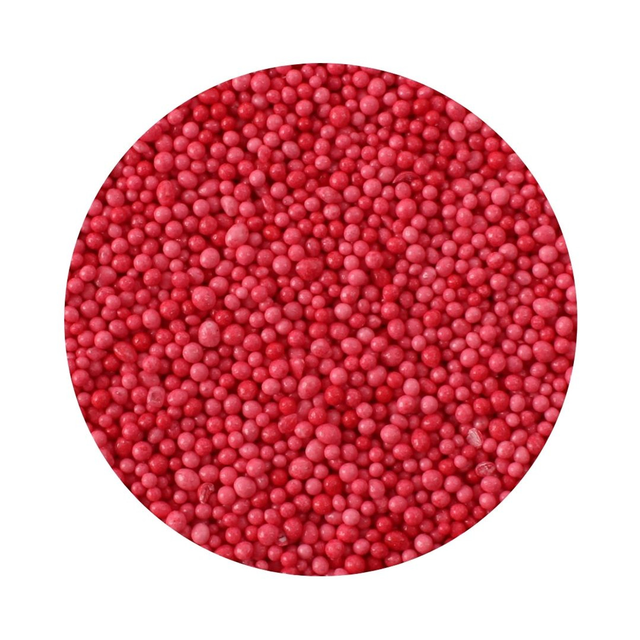 Bulk Non Pareils 1kg Raspberry