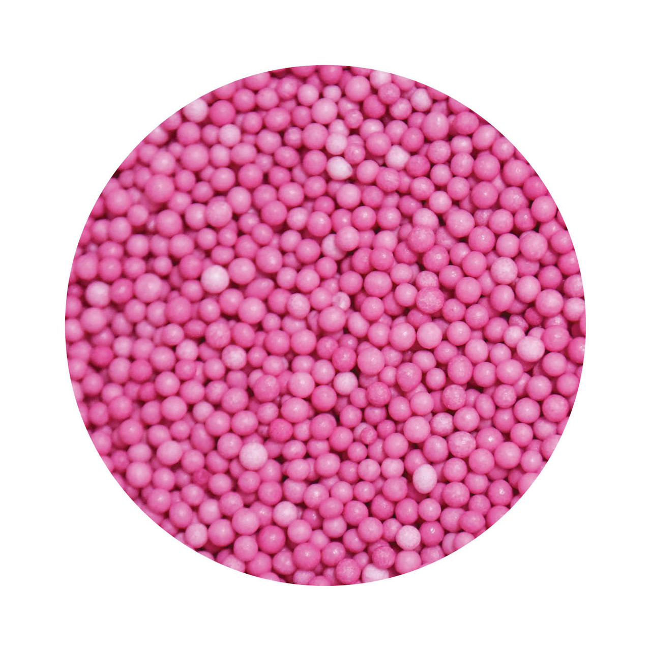 Bulk Non Pareils  1kg Pink