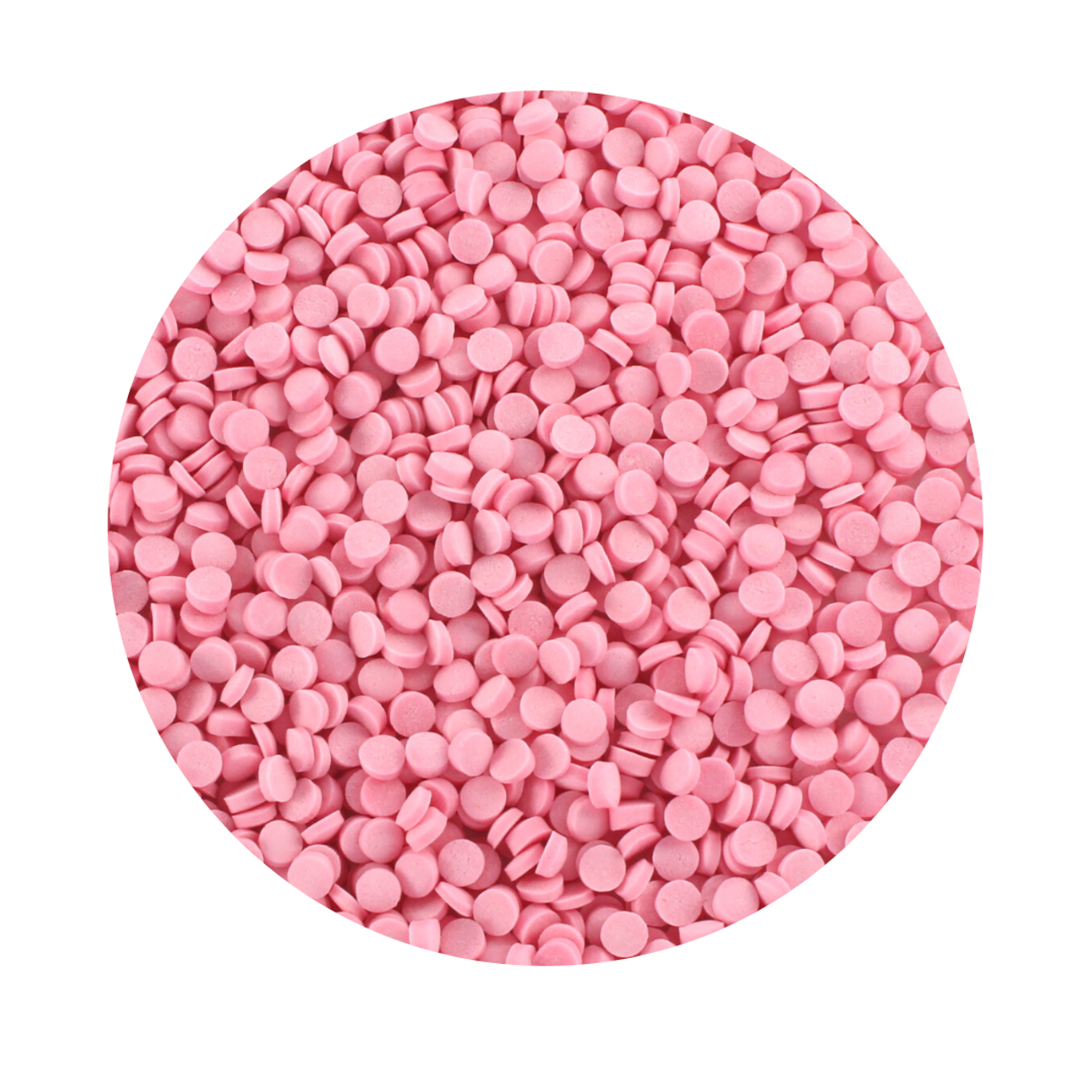 Pink Confetti Shape Sugar Sprinkles