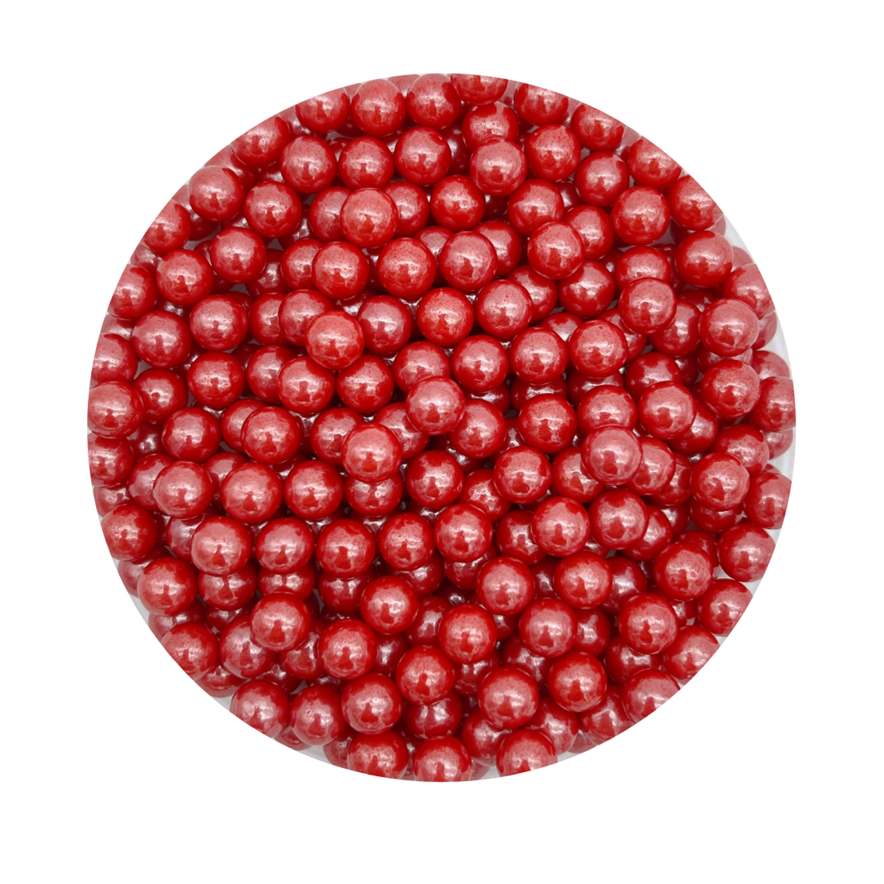 Red 7mm Ball Candy Shape