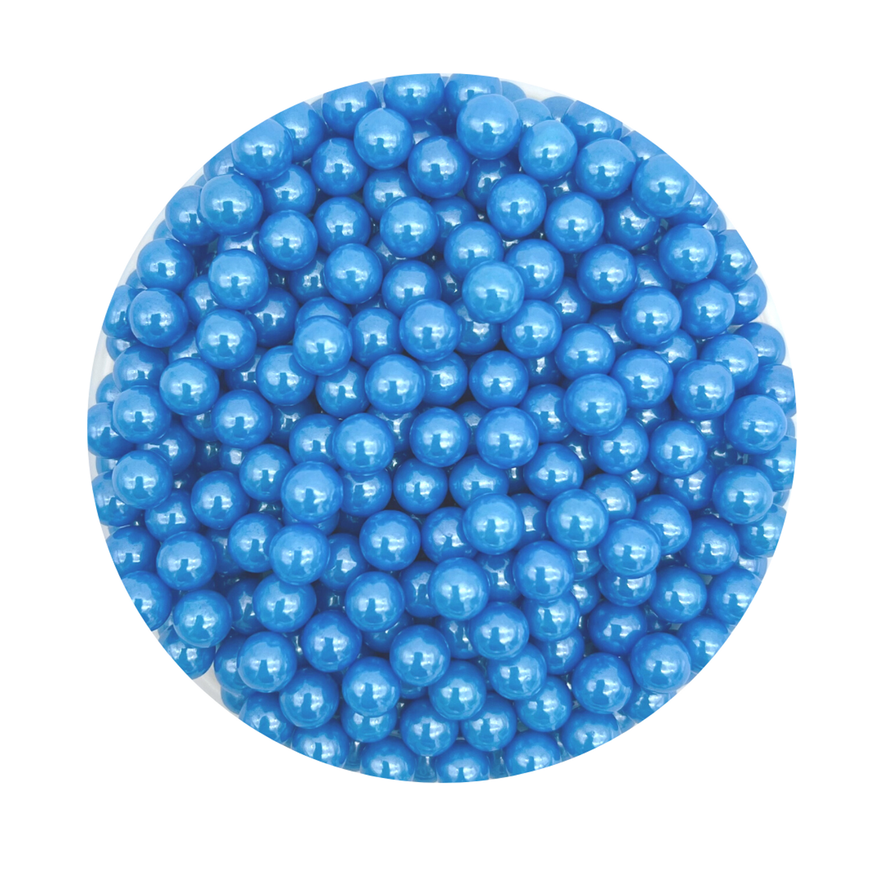Blue 7mm Ball Candy Shape