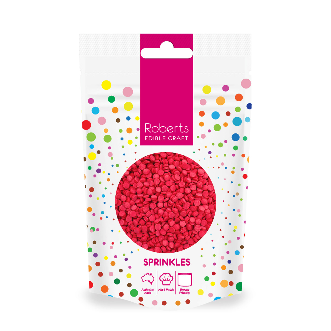 Red Confetti Shape 60g