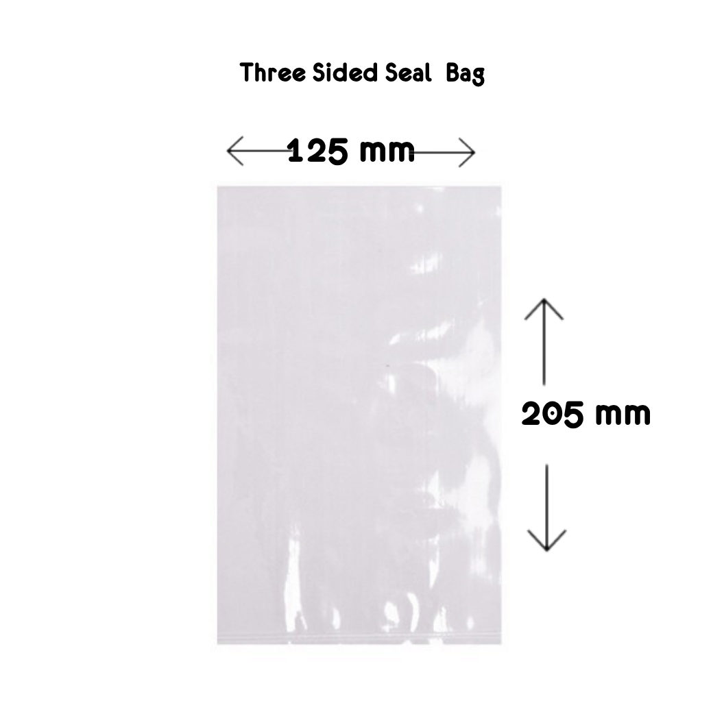 BULK Clear Bag  Pkt 150 - 12.5 x20.5 cm