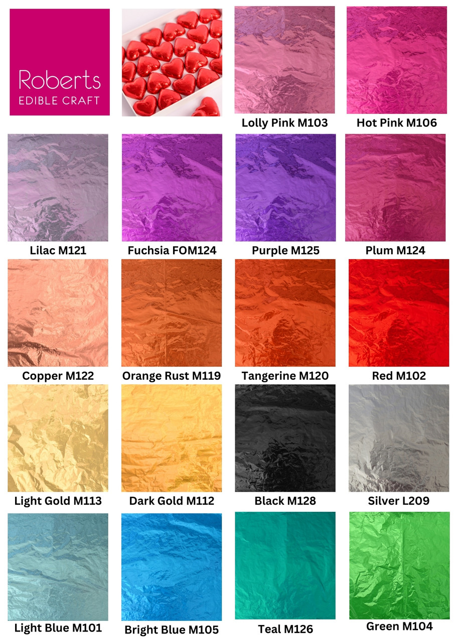 BULK 100g Foil Wrap for Chocolates