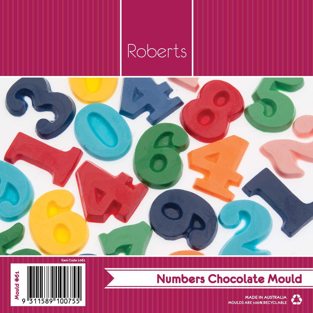 Numbers Mould- 61