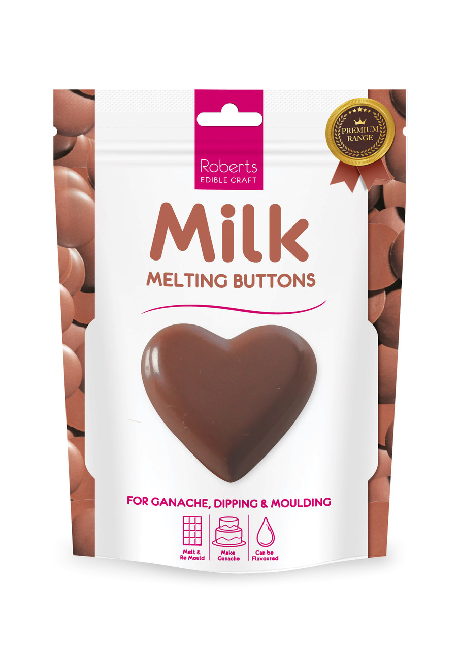 Milk Melting Buttons 300g