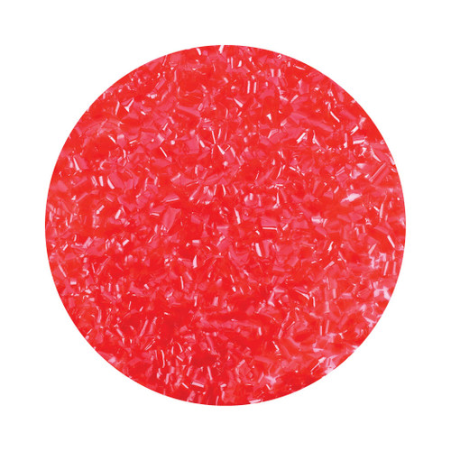 Bulk 200g -  Edible Crafting Glitter Flakes - Red