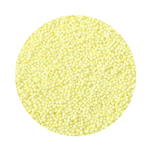 Bulk Non Pareils 1kg Pastel Lemon 