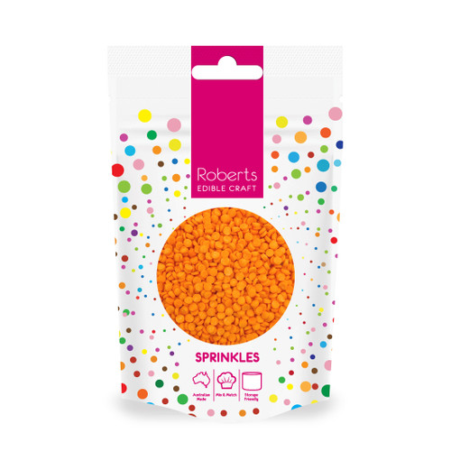 Orange Confetti Shape 60g