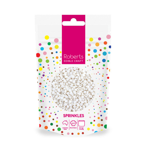 White Confetti Shape 60g
