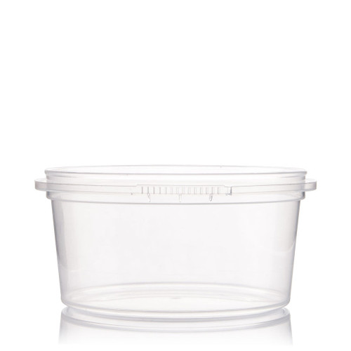 200ml Clear Plastic Tub  x 124 (Clearance)