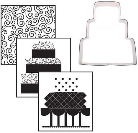 Cookie Cutter with Impression Mat- Wedding