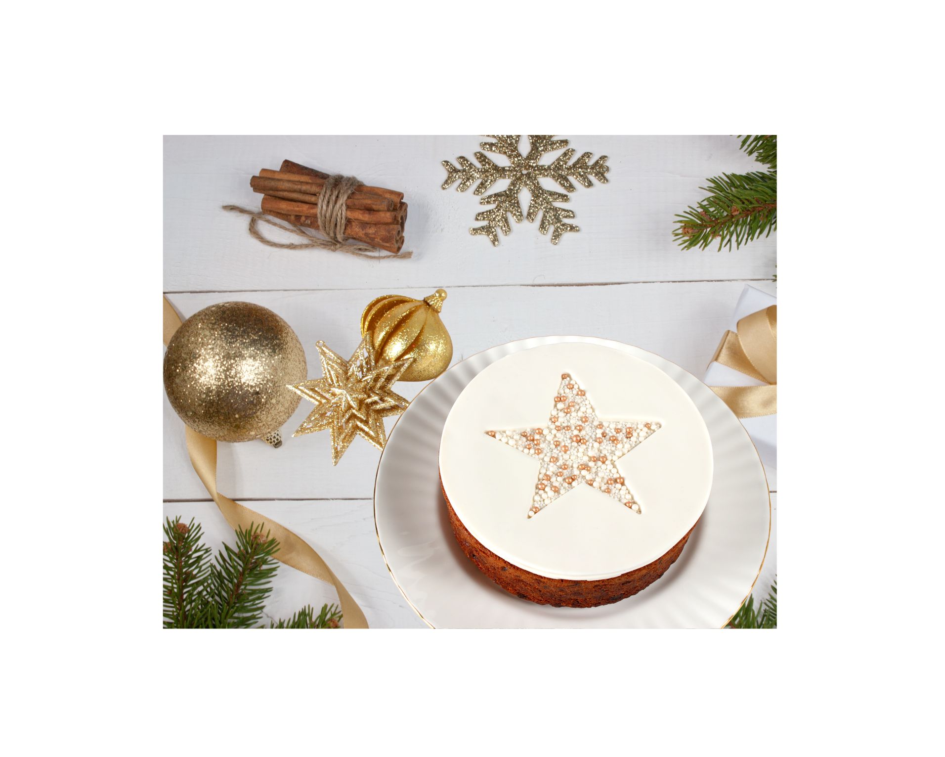 Festive Fruit Cake (Decorating Kit) Alternative Recipe