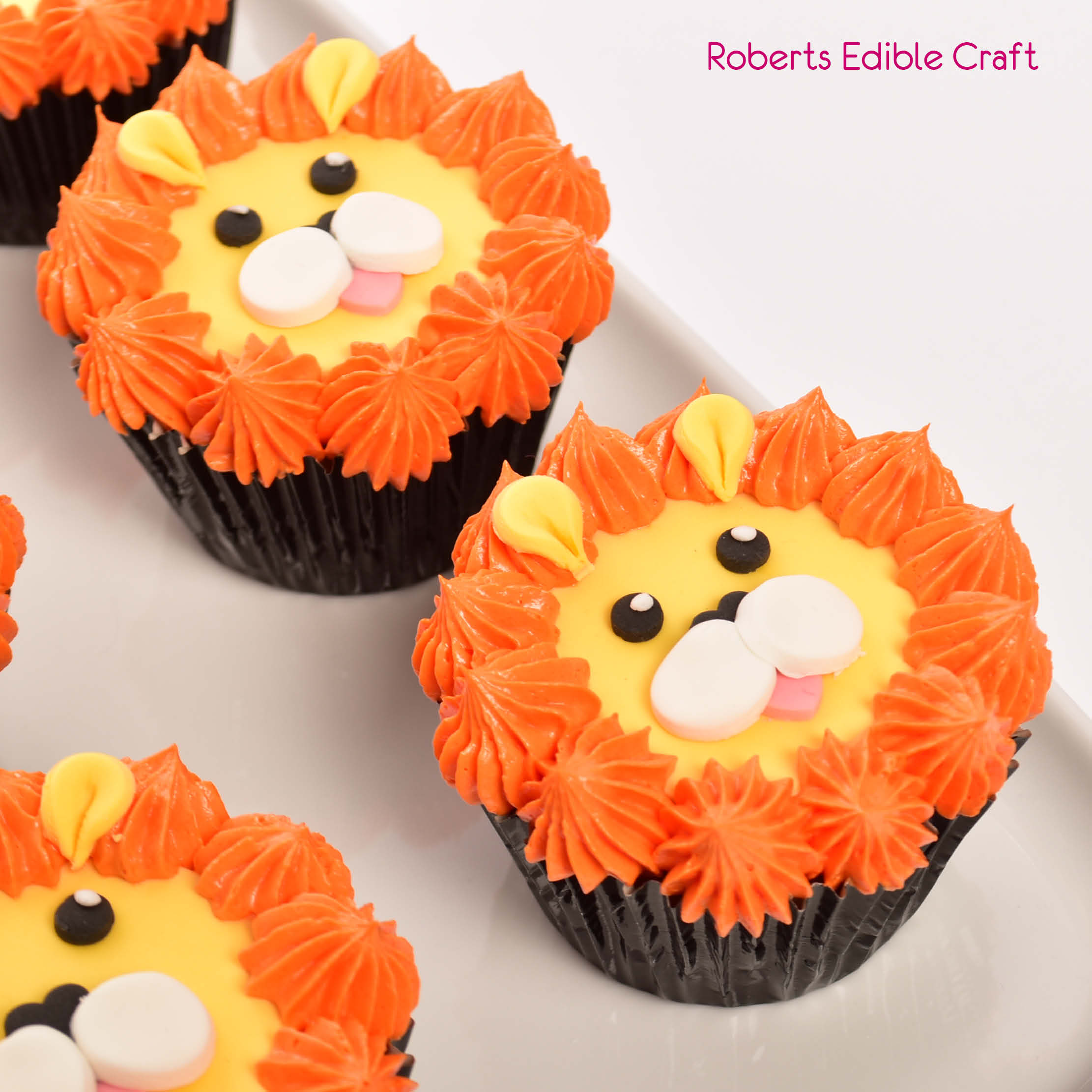 Lion Cupcakes