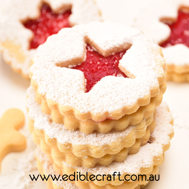 Vanilla Biscuits with Jam Filling