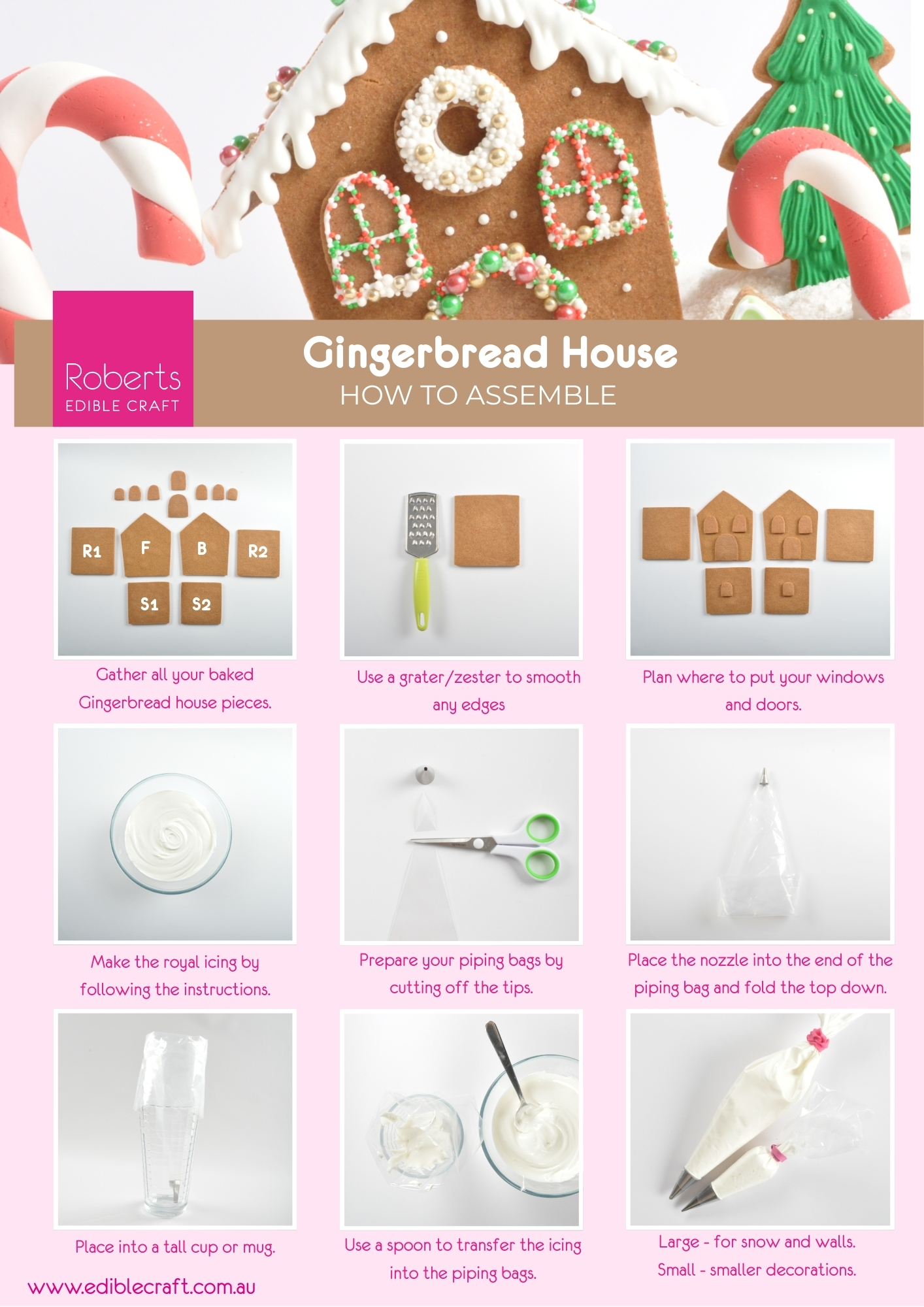Gingerbread House Assembly