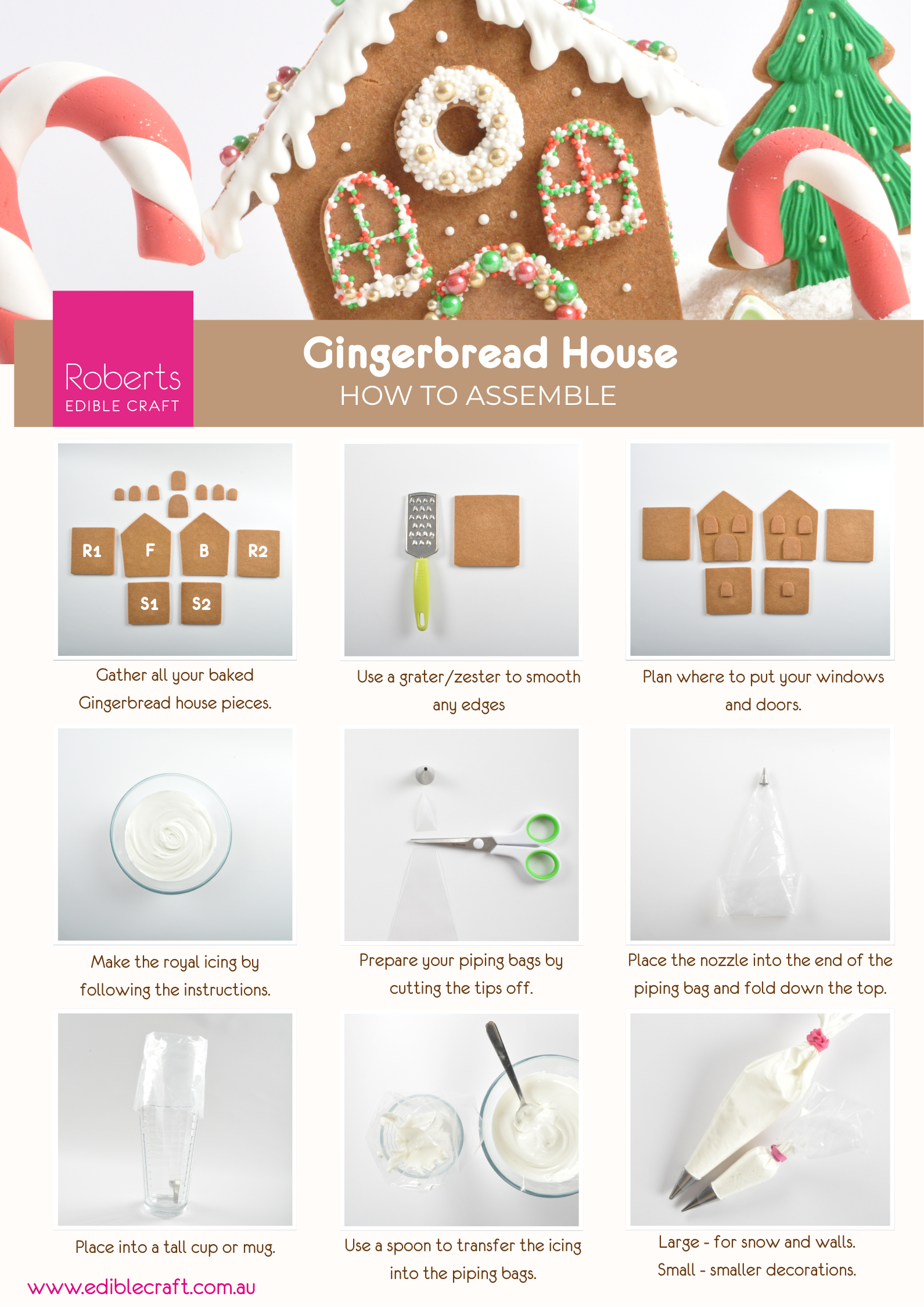 Gingerbread House Assembly