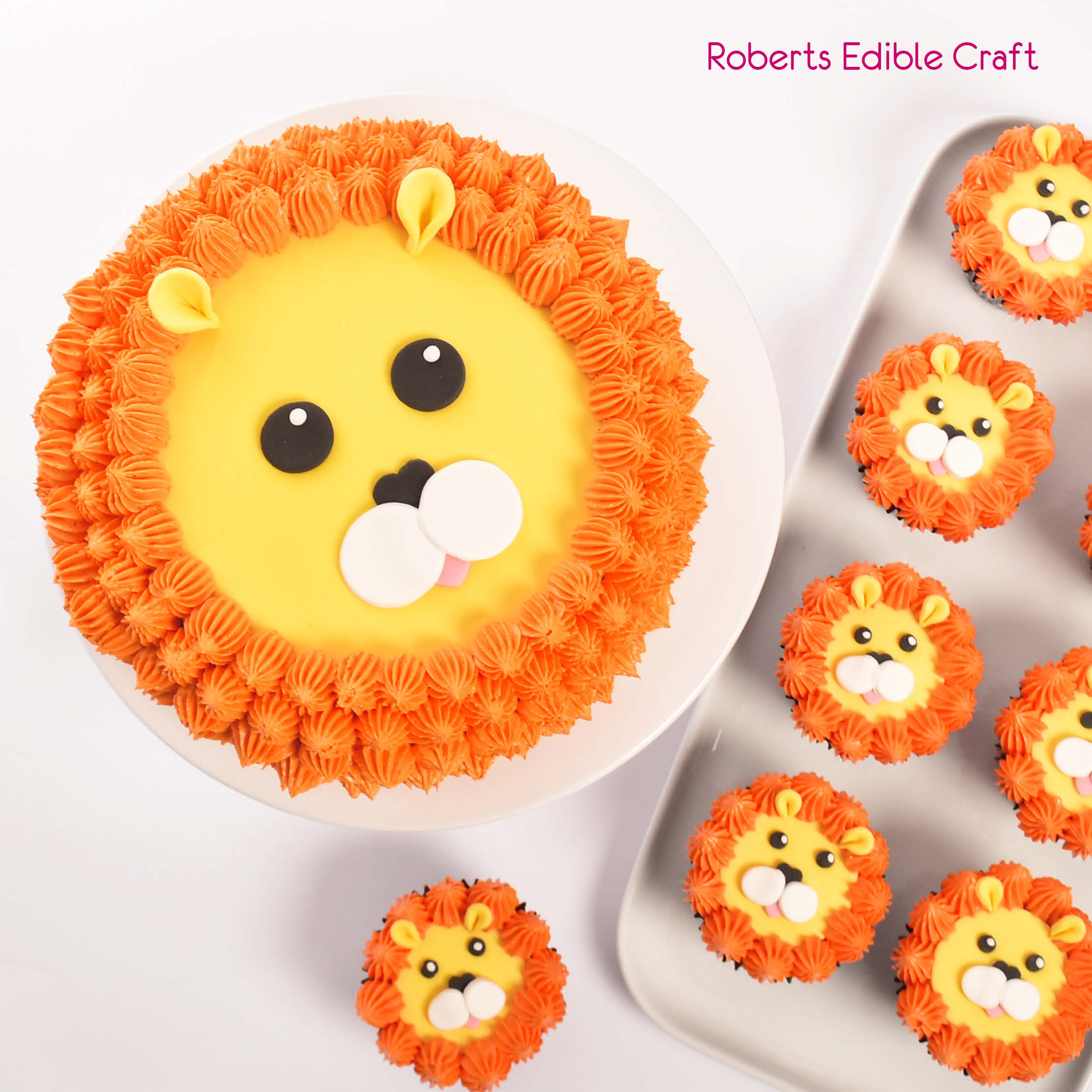 Fierce Lion Face Cake - Wishingcart.in