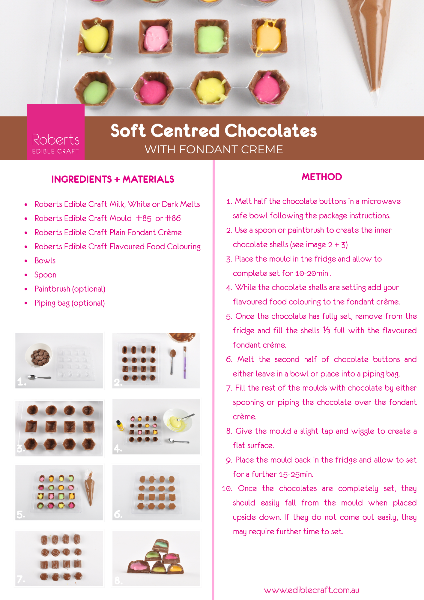 Soft Centred Chocolates