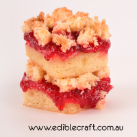 Raspberry & Coconut Slice