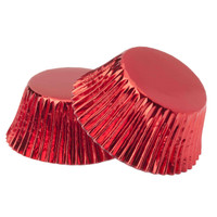 Foil Cupcake Cups Red  x 20 Pack