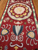 Hand Embroidered Silk Table Runner D Uzbekistan 