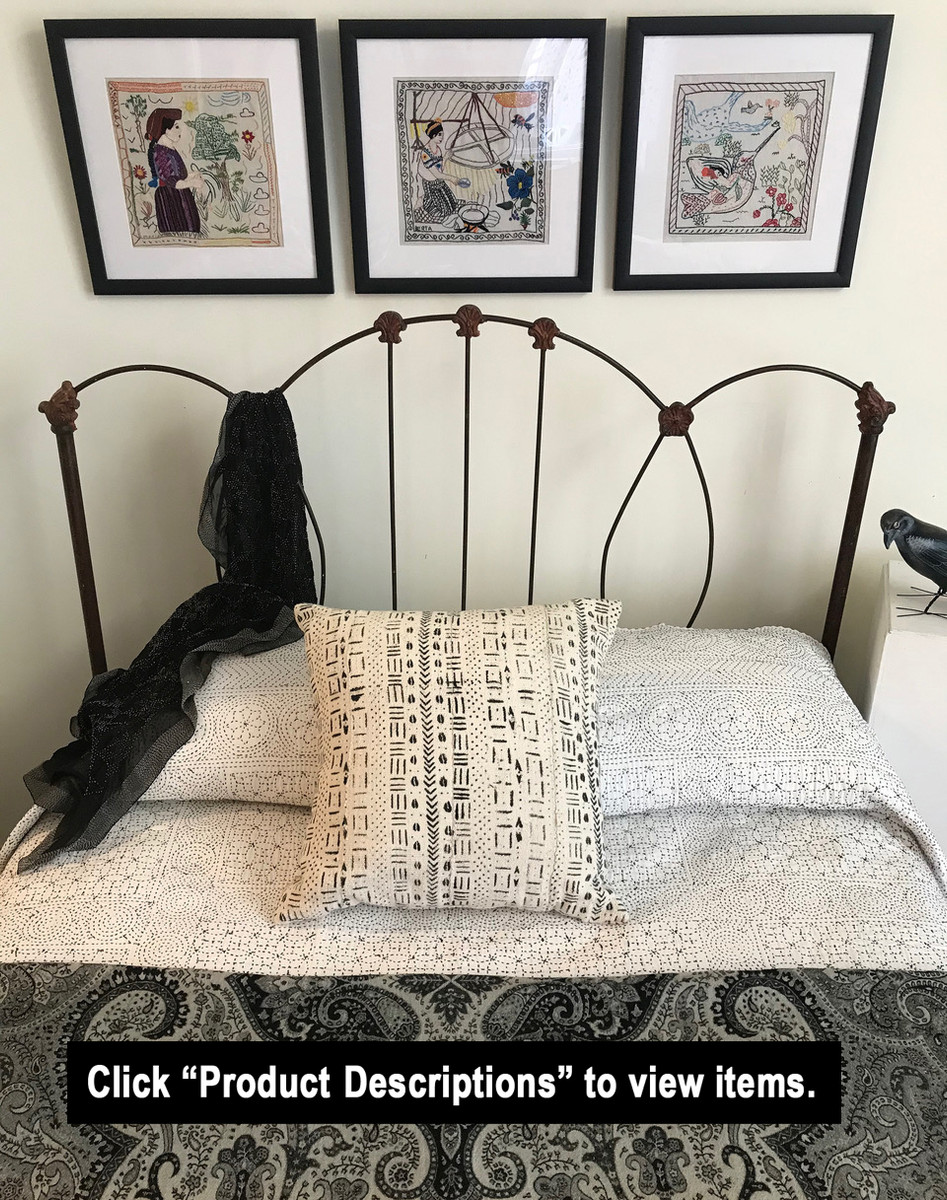 Bed Vignette 6 Items Priced Individually